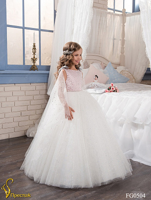 FG0504_30 Пышное бальное платье для девочки