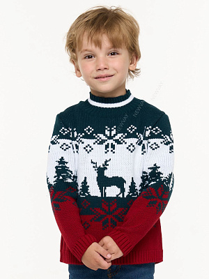 Свитер детский новогодний 98-122 см