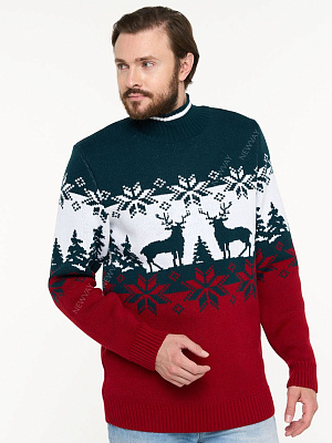 Свитер мужской новогодний
