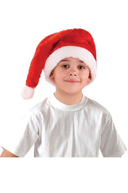 101-1-52-54 Колпак мех красный  р.52-54 101-1 красный мех