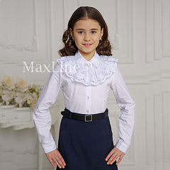 Школьная женская блузка оптом