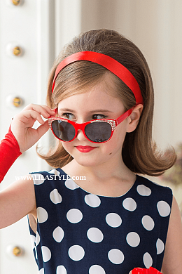 Лента атласная 50 см красная