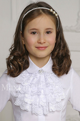 Школьная женская блузка оптом