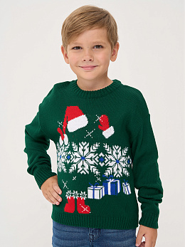 Свитер детский новогодний