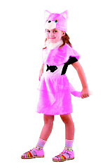 110-28 Кошка розовая р.28 110